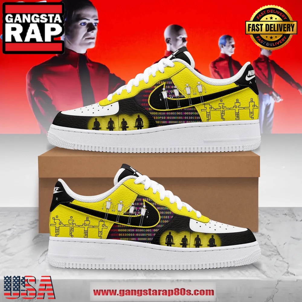 Kraftwerk Super Limited Edition Air Force 1 Running Sneakers Shoes