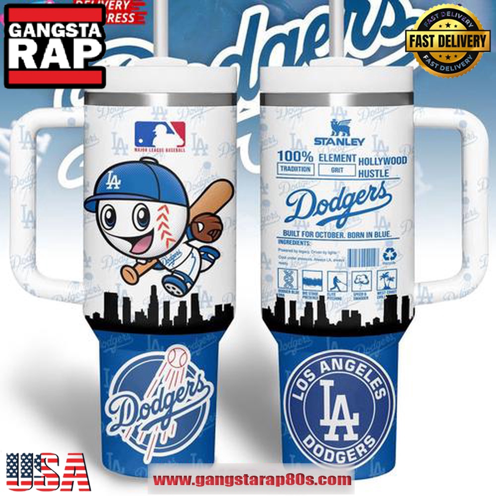 LA Dodgers Hollywood Hustle Stanley Tumbler Cup