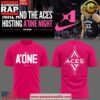 Las Vegas Aces A One Night 2025 Pink T-Shirt