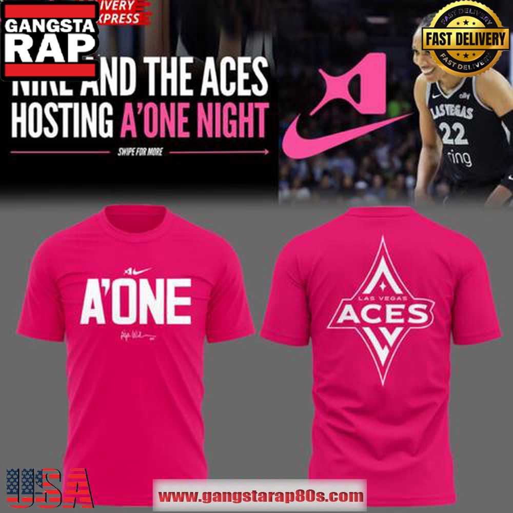 Las Vegas Aces A One Night 2025 Pink Unisex T Shirt Las Vegas Aces A One Night 2025 Pink Unisex T Shirt