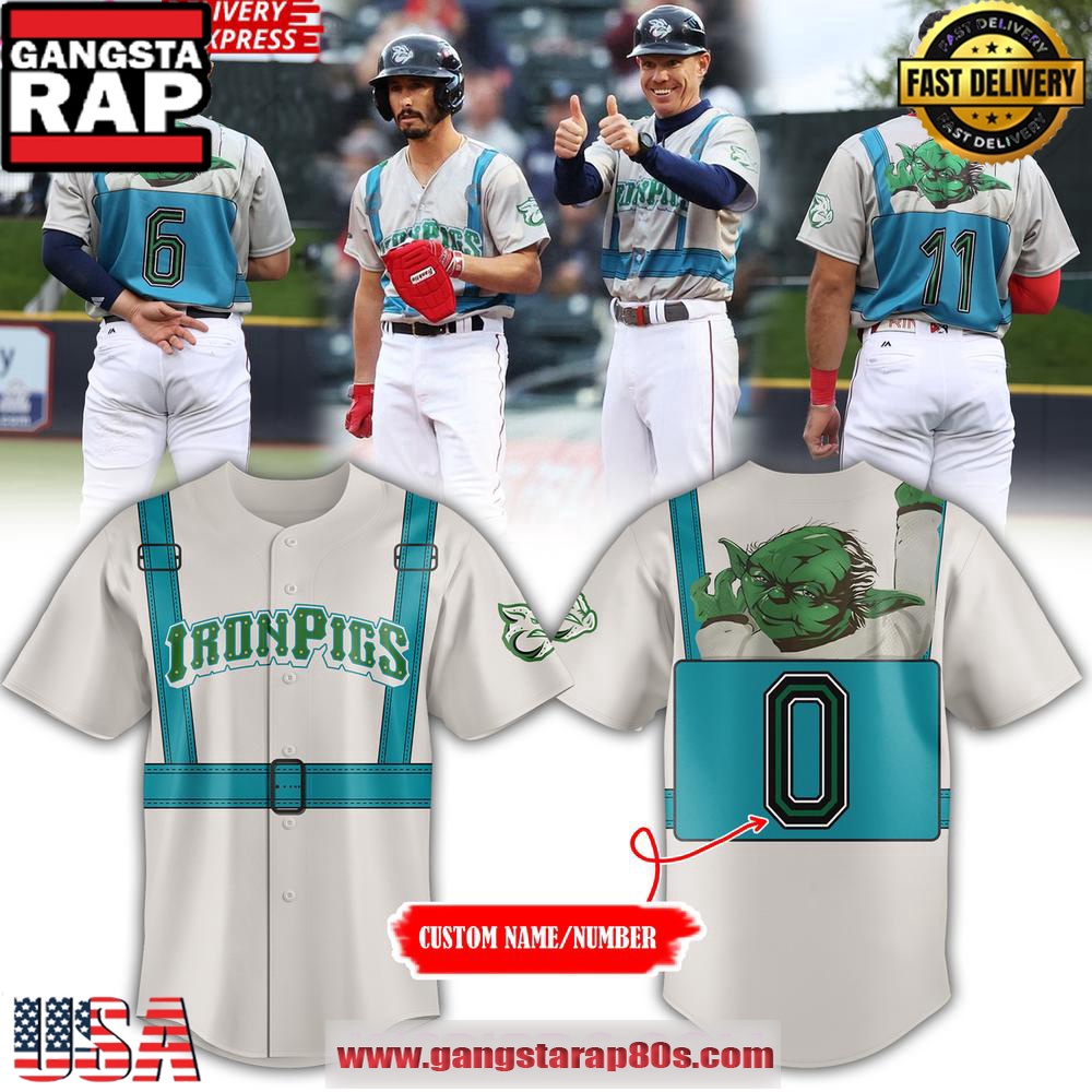 Lehigh Valley IronPigs Star Wars Night 2025 Custom Baseball Jersey Shirt Lehigh Valley IronPigs Star Wars Night 2025 Custom Baseball Jersey Shirt