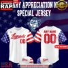Lexington Legends Military Appreciation Night 2025 Baseball Jersey Shirt
