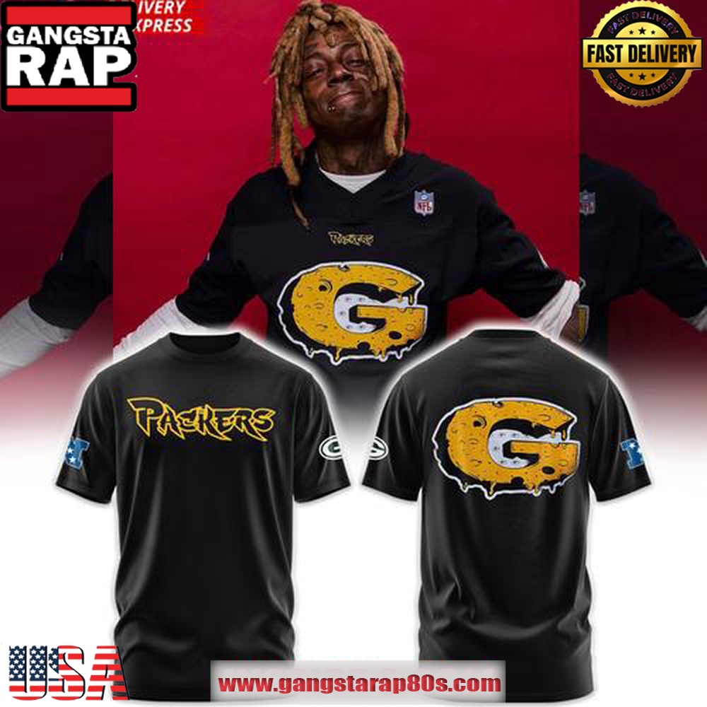 Lil Wayne x Mitchell & Ness x Packers Official T-Shirt