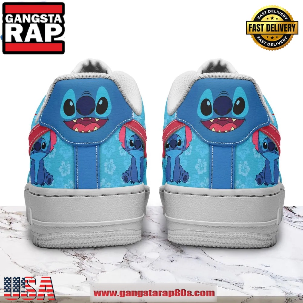 Lilo And Stitch Family Limited Edition Air Force 1 Running Sneakers Shoes Lilo And Stitch Family Limited Edition Air Force 1 Running Sneakers Shoes