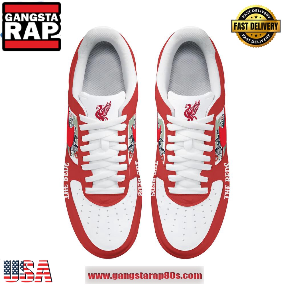 Liverpool FC YNWA Limited Edition Air Force 1 Running Sneakers Shoes