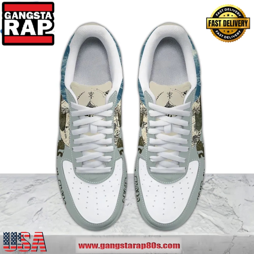Lord Of The Rings For Frodo Limited Edition Air Force 1 Running Sneakers Shoes
