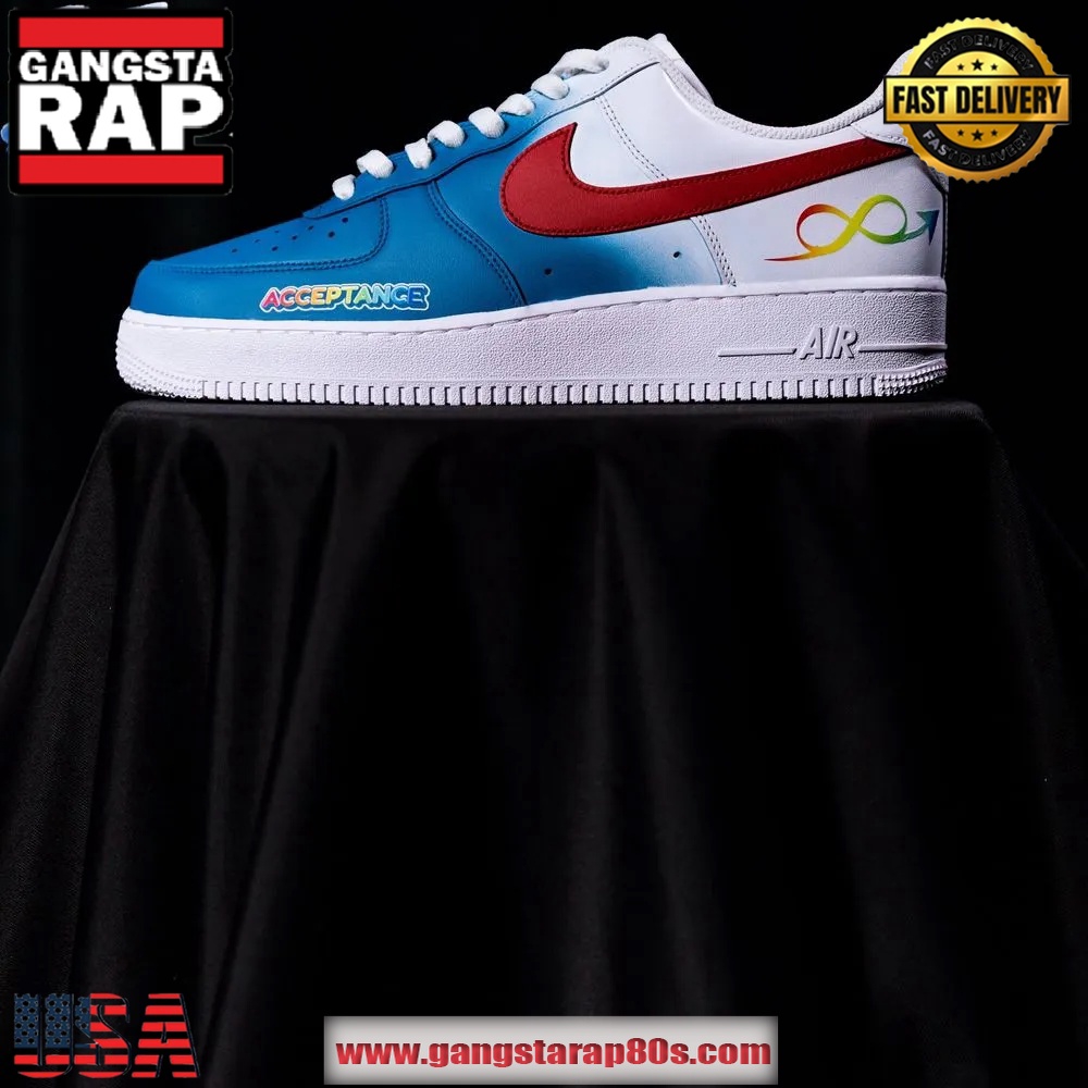 Los Angeles Clippers x To The Max Autism Acceptance 2025 Limited Edition Air Force 1 Running Sneakers Shoes Los Angeles Clippers x To The Max Autism Acceptance 2025 Limited Edition Air Force 1 Running Sneakers Shoes