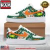 Miami Hurricanes Merry Canemas Air Force 1 Running Sneakers Shoes 4 Miami Hurricanes Merry Canemas Air Force 1 Running Sneakers Shoes