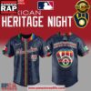 Milwaukee Brewers 2025 Mexican Heritage Night Special Baseball Jersey Shirt 2 Milwaukee Brewers 2025 Mexican Heritage Night Special Baseball Jersey