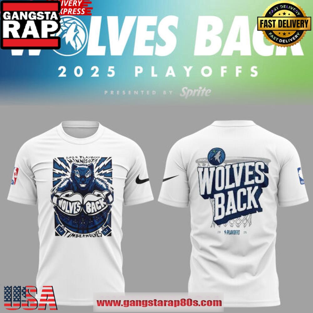 Minnesota Timberwolves Back 2025 Playoffs Special Unisex T Shirt Minnesota Timberwolves Back 2025 Playoffs Special Unisex T Shirt