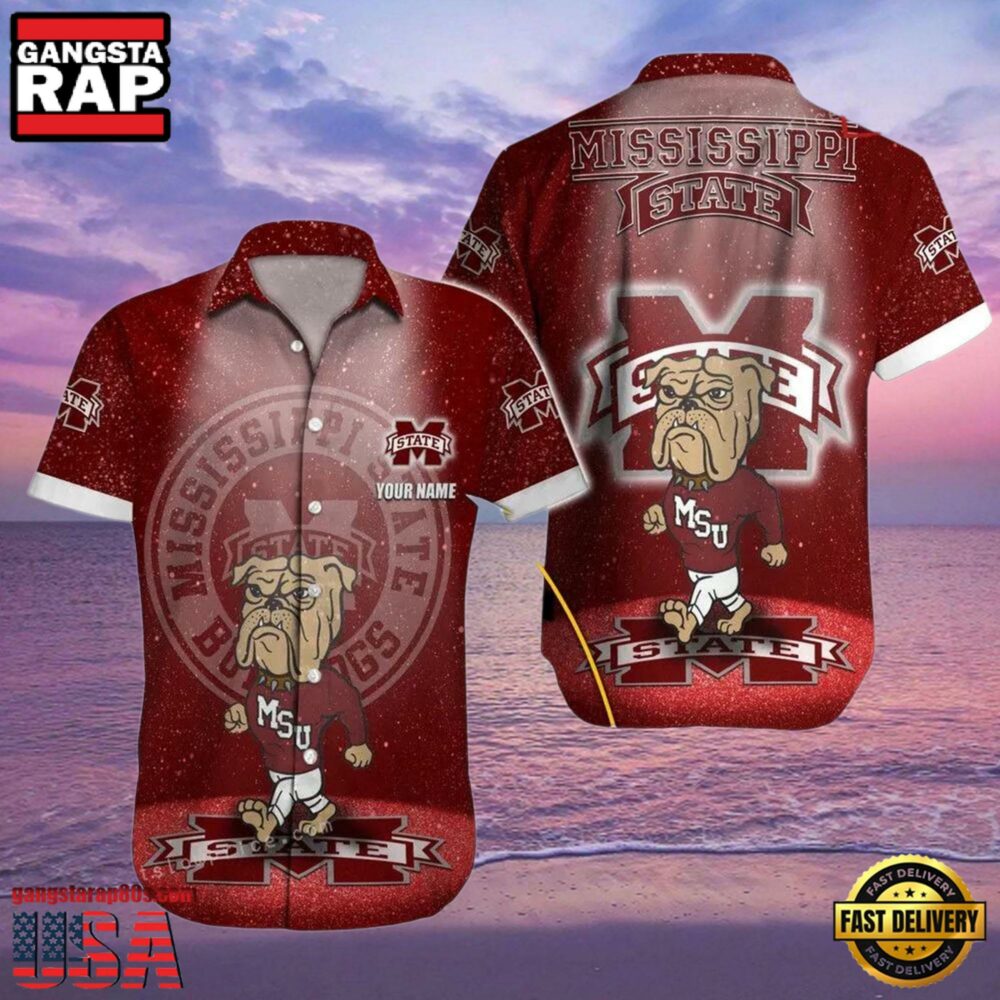Mississippi State Bulldogs NCAA Hawaiian Shirt Personalized Cheap Hawaiian Shirt
