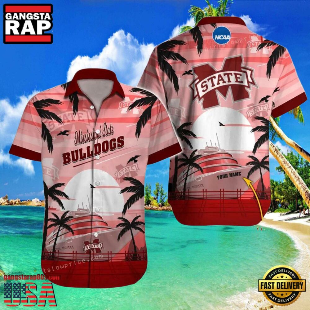 Mississippi State Bulldogs NCAA Hawaiian Shirt Personalized Hawaiian Shirt Cheap