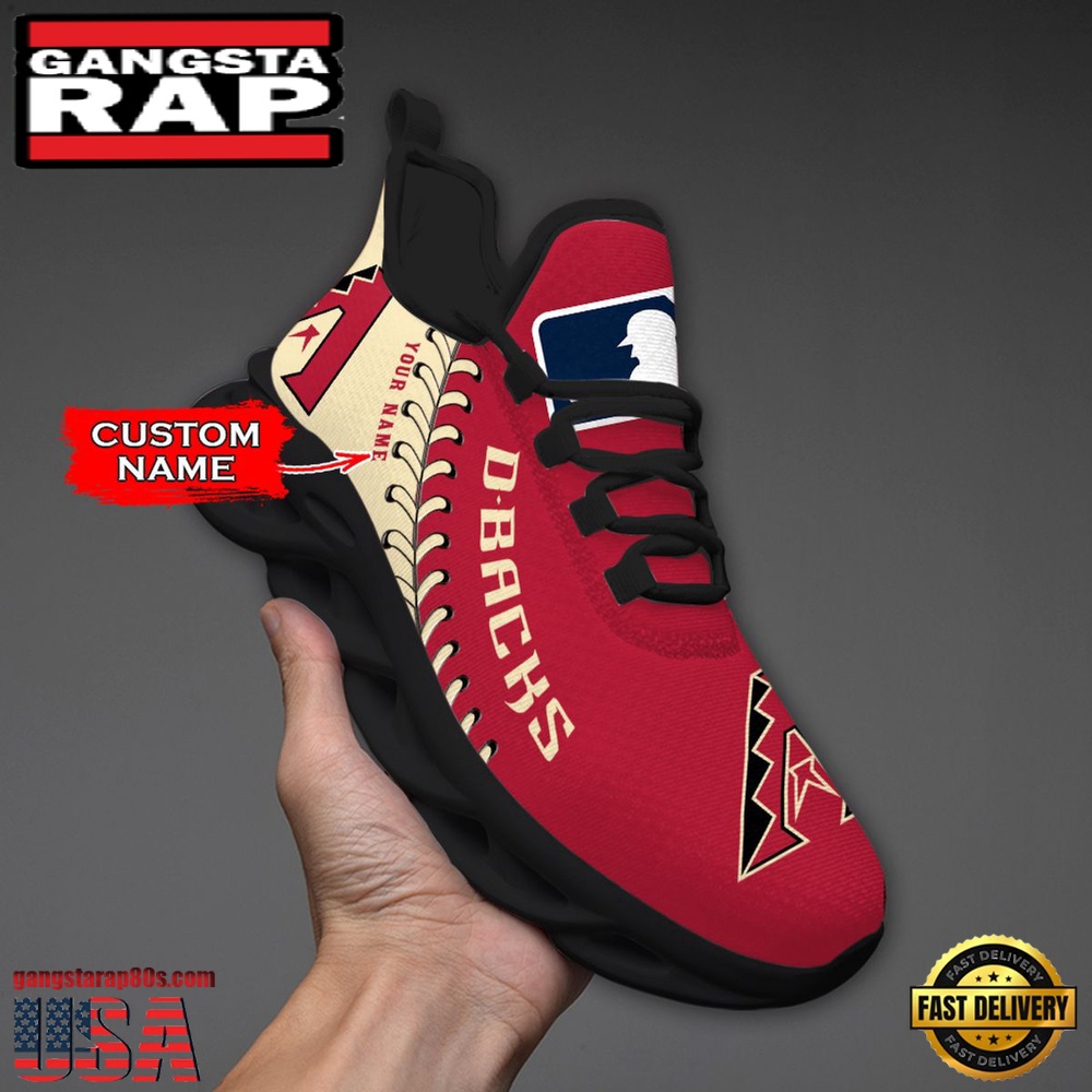 MLB Arizona Diamondbacks Unique Design Custom Name Max Soul Shoes Running Sneakers MLB Arizona Diamondbacks Unique Design Custom Name Max Soul Shoes Running Sneakers