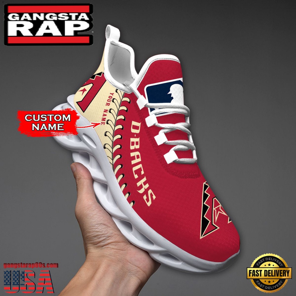 MLB Arizona Diamondbacks Unique Design Custom Name Max Soul Shoes Running Sneakers MLB Arizona Diamondbacks Unique Design Custom Name Max Soul Shoes Running Sneakers