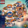 MLB New York Mets Baseball Team Design Flower Hawaiian Shirts