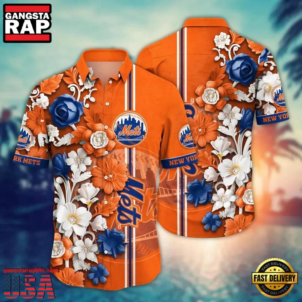 MLB New York Mets Summer Aloha New Hawaiian Shirts For Men Women MLB New York Mets Summer Aloha New Hawaiian Shirts For Men Women