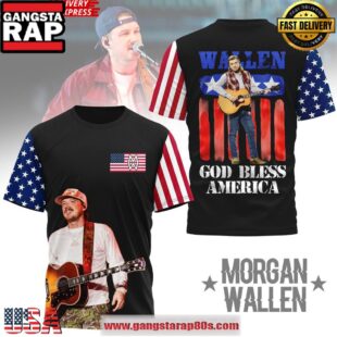 Morgan Wallen God Bless American Special T-Shirt