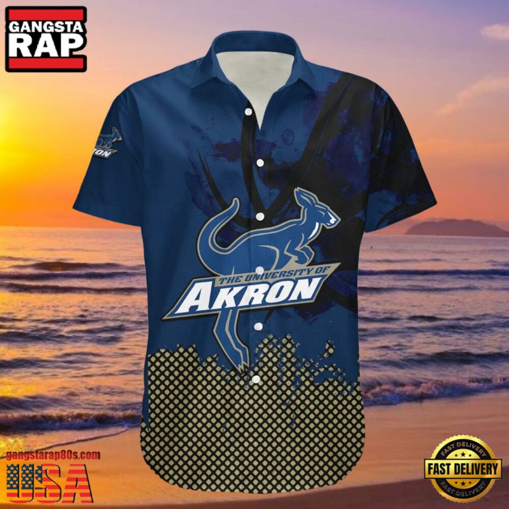 NCAA Akron Zips Hawaiian Shirt For Men Women NCAA Akron Zips Hawaiian Shirt For Men Women