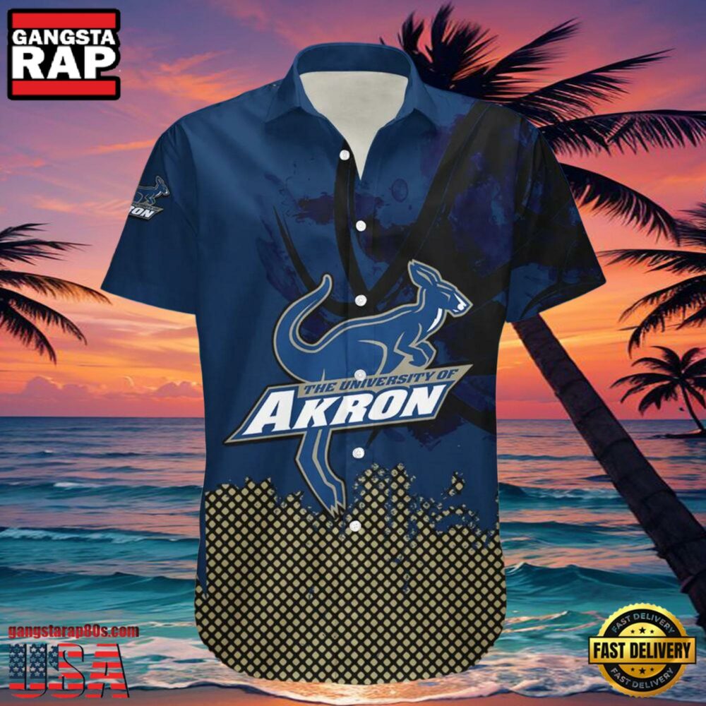 NCAA Akron Zips Hawaiian Shirt For Men Women NCAA Akron Zips Hawaiian Shirt For Men Women