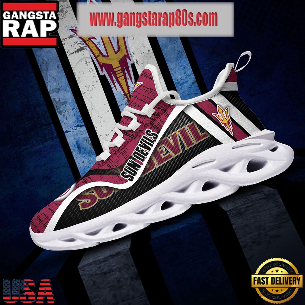 NCAA Arizona State Sun Devils New Design Max Soul Shoes Running Sneakers NCAA Arizona State Sun Devils New Design Max Soul Shoes Running Sneakers