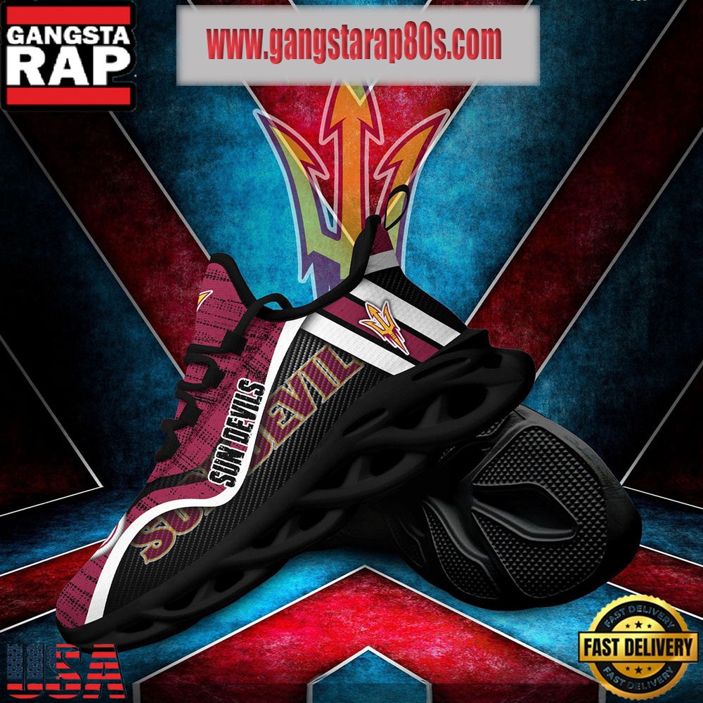 NCAA Arizona State Sun Devils New Design Max Soul Shoes Running Sneakers NCAA Arizona State Sun Devils New Design Max Soul Shoes Running Sneakers