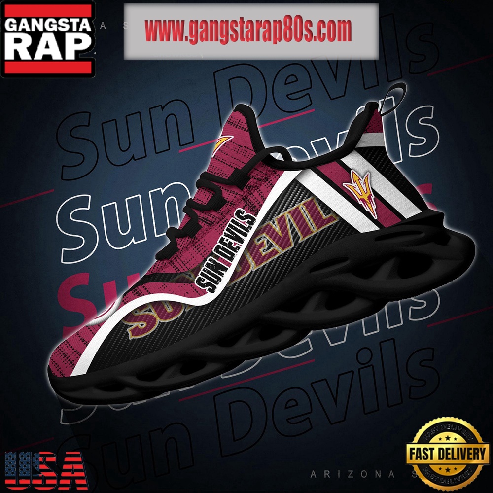 NCAA Arizona State Sun Devils New Design Max Soul Shoes Running Sneakers NCAA Arizona State Sun Devils New Design Max Soul Shoes Running Sneakers