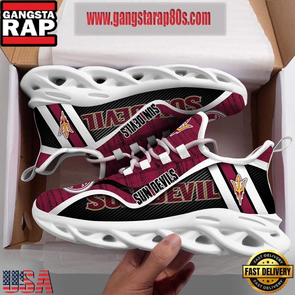 NCAA Arizona State Sun Devils New Design Max Soul Shoes Running Sneakers NCAA Arizona State Sun Devils New Design Max Soul Shoes Running Sneakers