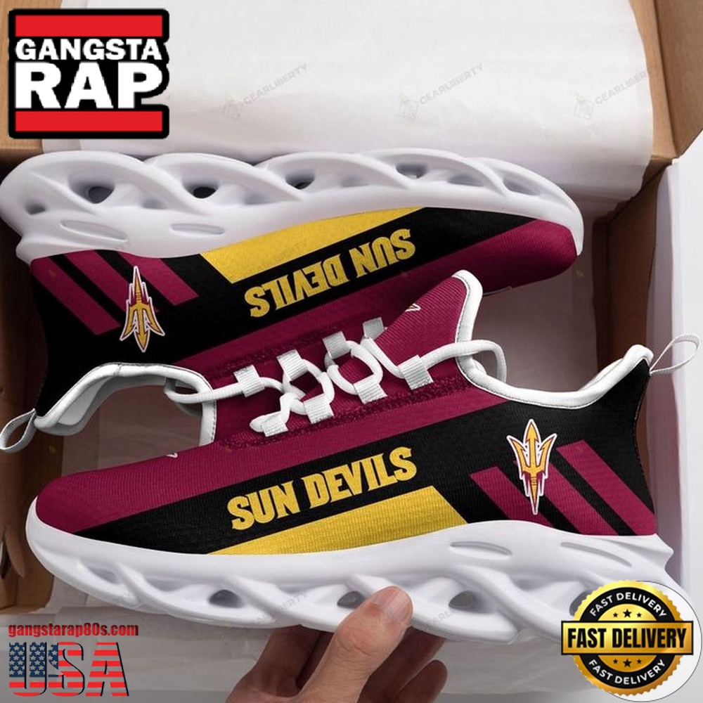 NCAA Arizona State Sun Devils Unique Design Max Soul Shoes Running Sneakers NCAA Arizona State Sun Devils Unique Design Max Soul Shoes Running Sneakers