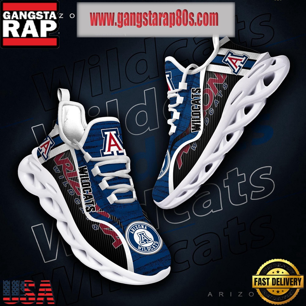 NCAA Arizona Wildcats New Design Max Soul Shoes Running Sneakers NCAA Arizona Wildcats New Design Max Soul Shoes Running Sneakers