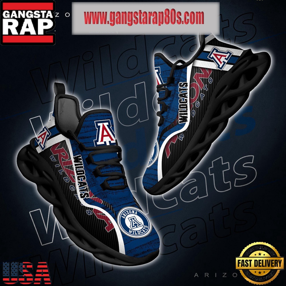 NCAA Arizona Wildcats New Design Max Soul Shoes Running Sneakers NCAA Arizona Wildcats New Design Max Soul Shoes Running Sneakers