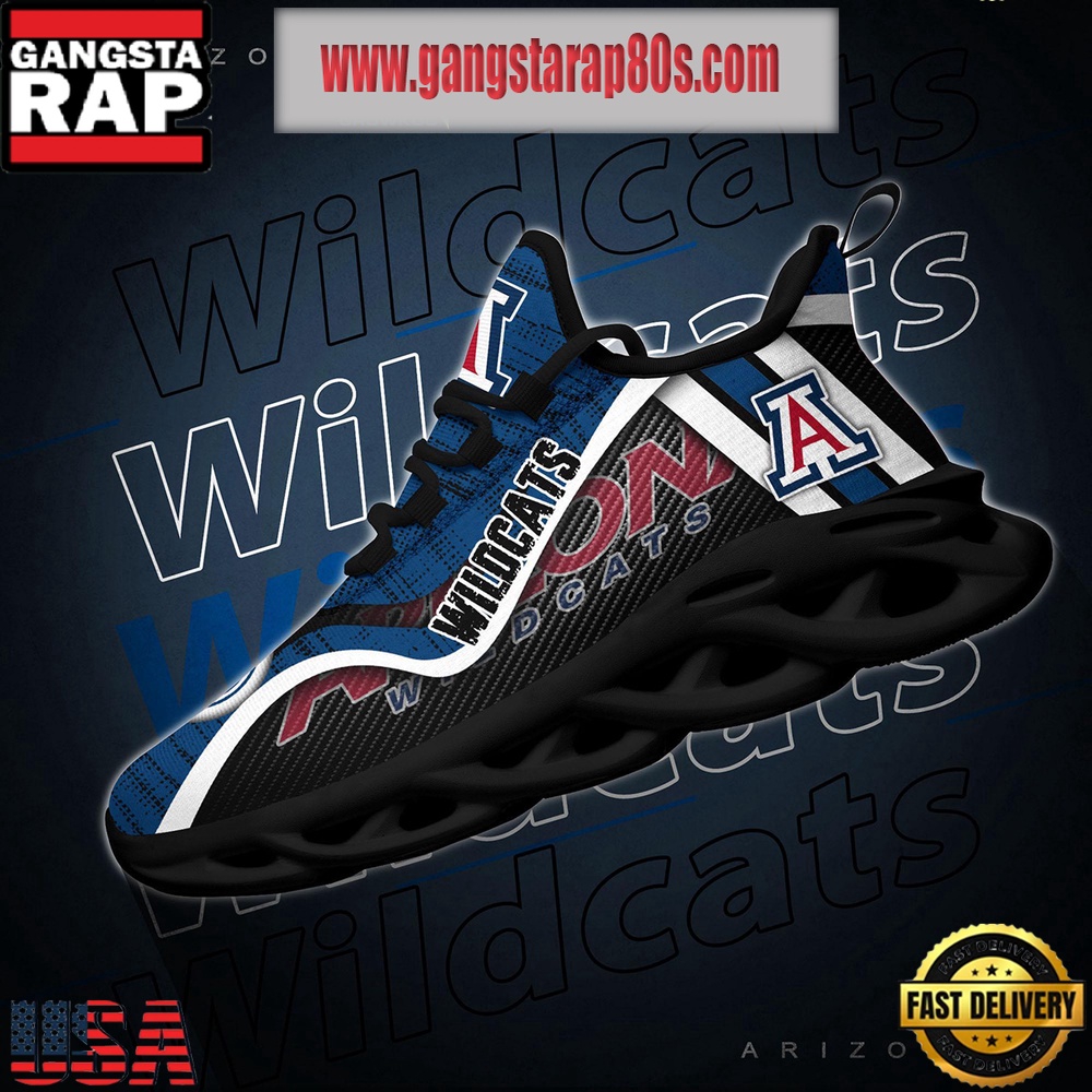 NCAA Arizona Wildcats New Design Max Soul Shoes Running Sneakers NCAA Arizona Wildcats New Design Max Soul Shoes Running Sneakers