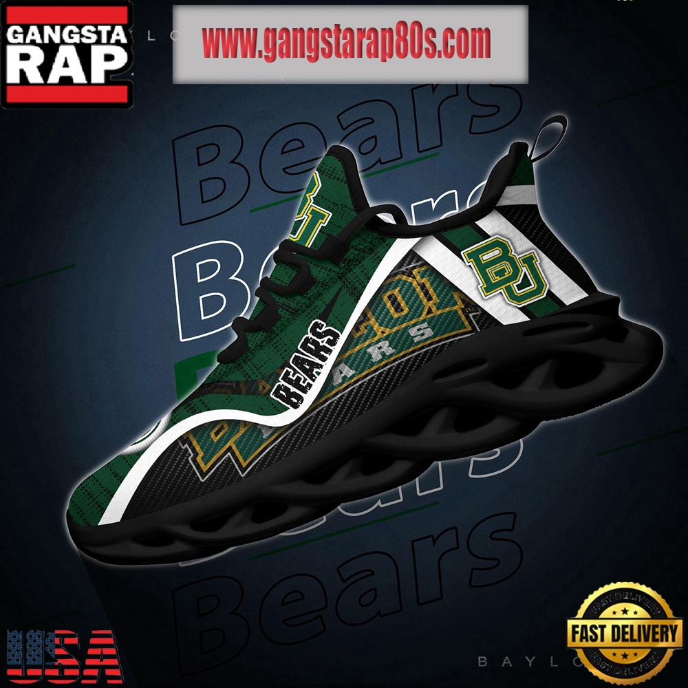 NCAA Baylor Bears New Design Max Soul Shoes Running Sneakers NCAA Baylor Bears New Design Max Soul Shoes Running Sneakers