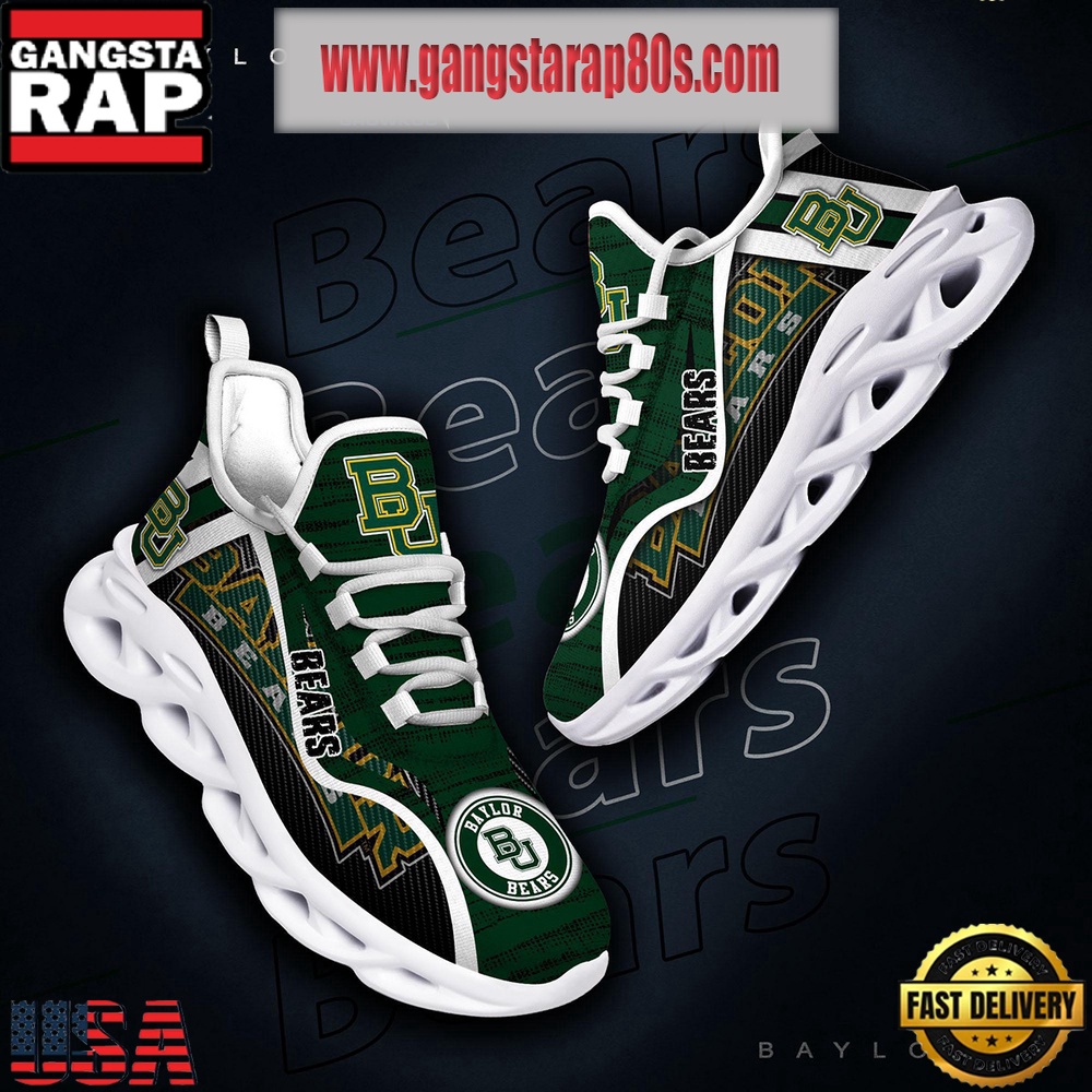 NCAA Baylor Bears New Design Max Soul Shoes Running Sneakers NCAA Baylor Bears New Design Max Soul Shoes Running Sneakers