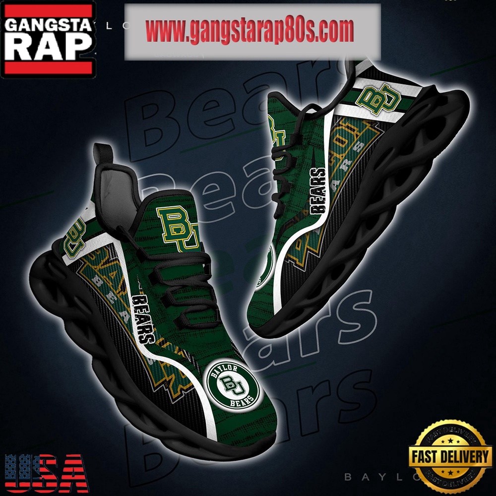 NCAA Baylor Bears New Design Max Soul Shoes Running Sneakers NCAA Baylor Bears New Design Max Soul Shoes Running Sneakers