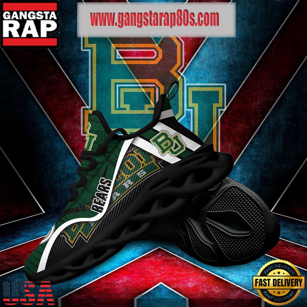 NCAA Baylor Bears New Design Max Soul Shoes Running Sneakers NCAA Baylor Bears New Design Max Soul Shoes Running Sneakers