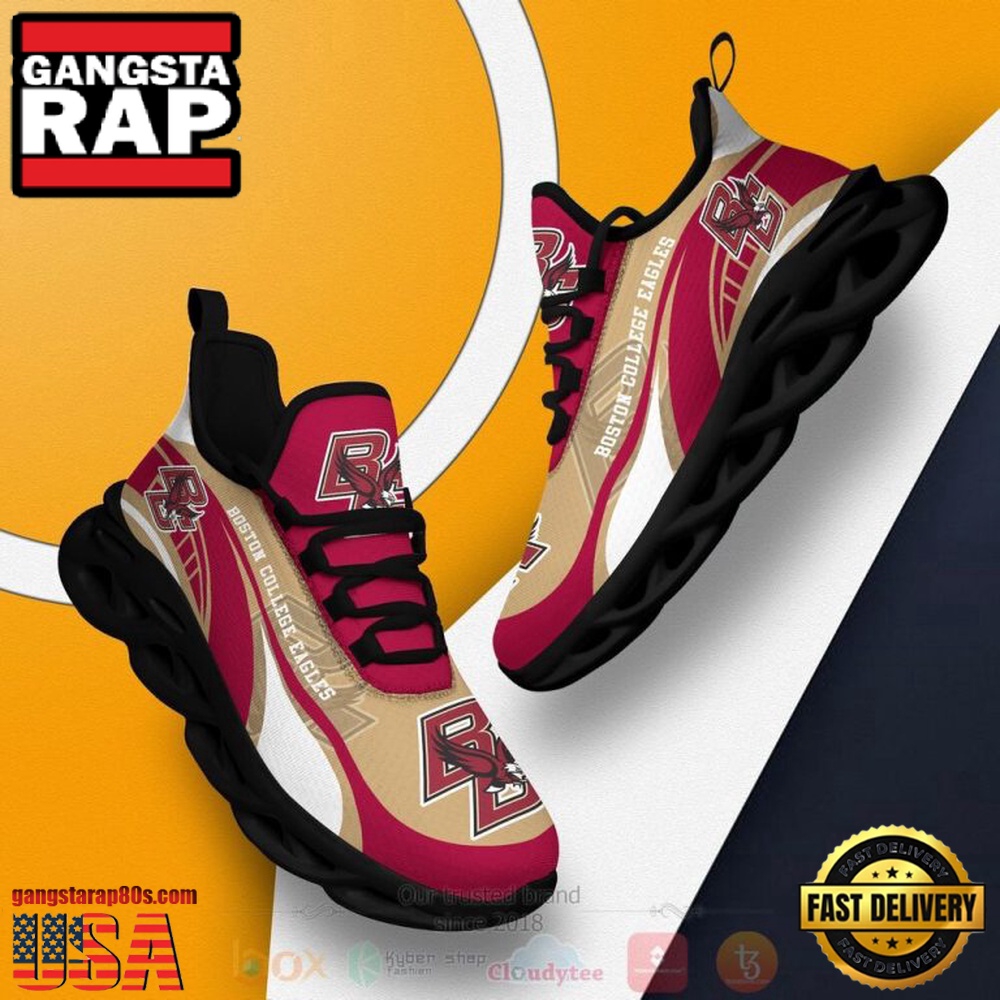 NCAA Boston College Eagles Football Clunky Unique Design Max Soul Shoes Running Sneakers NCAA Boston College Eagles Football Clunky Unique Design Max Soul Shoes Running Sneakers