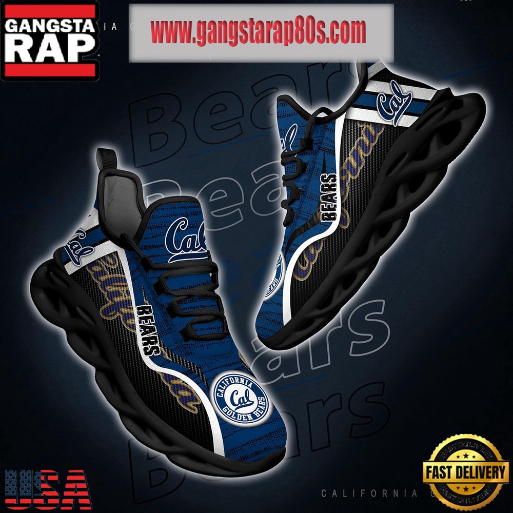 NCAA California Golden Bears New Design Max Soul Shoes Running Sneakers NCAA California Golden Bears New Design Max Soul Shoes Running Sneakers