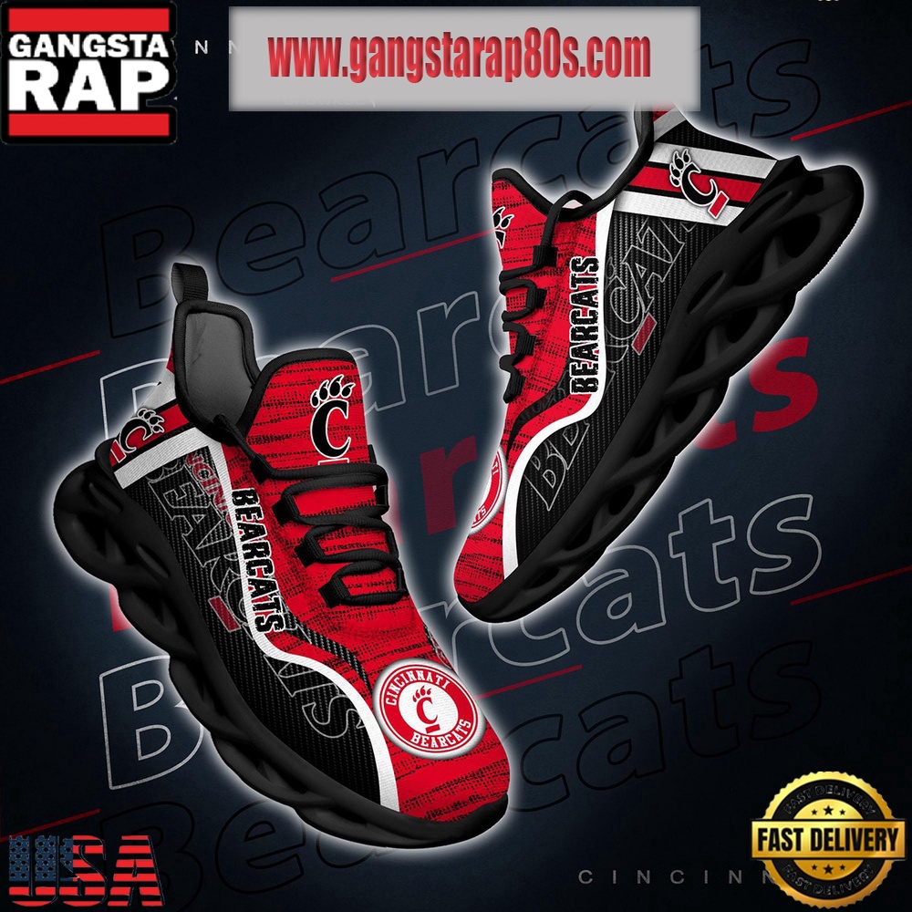 NCAA Cincinnati Bearcats New Design Max Soul Shoes Running Sneakers