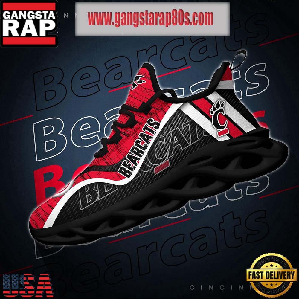 NCAA Cincinnati Bearcats New Design Max Soul Shoes Running Sneakers