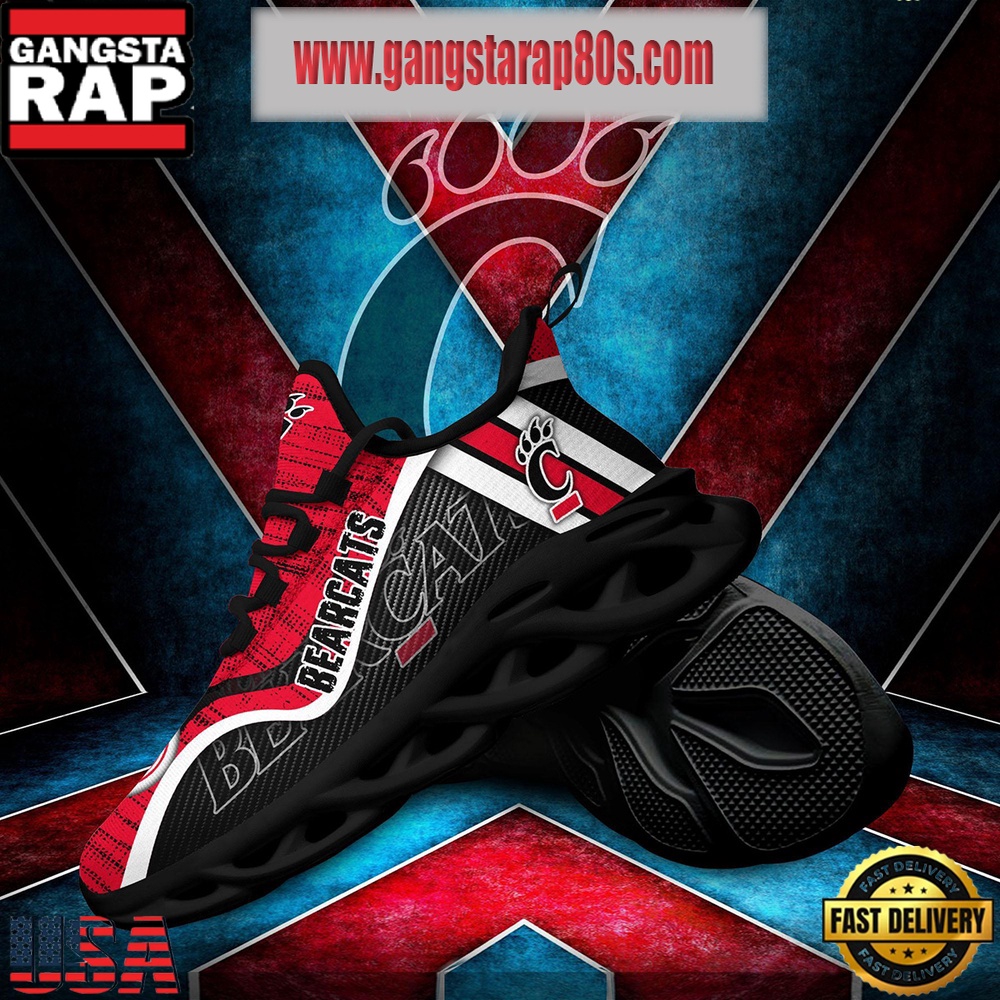 NCAA Cincinnati Bearcats New Design Max Soul Shoes Running Sneakers