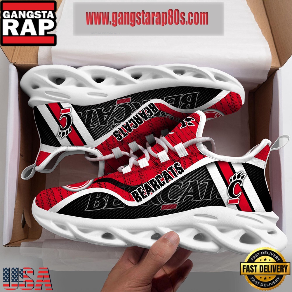 NCAA Cincinnati Bearcats New Design Max Soul Shoes Running Sneakers