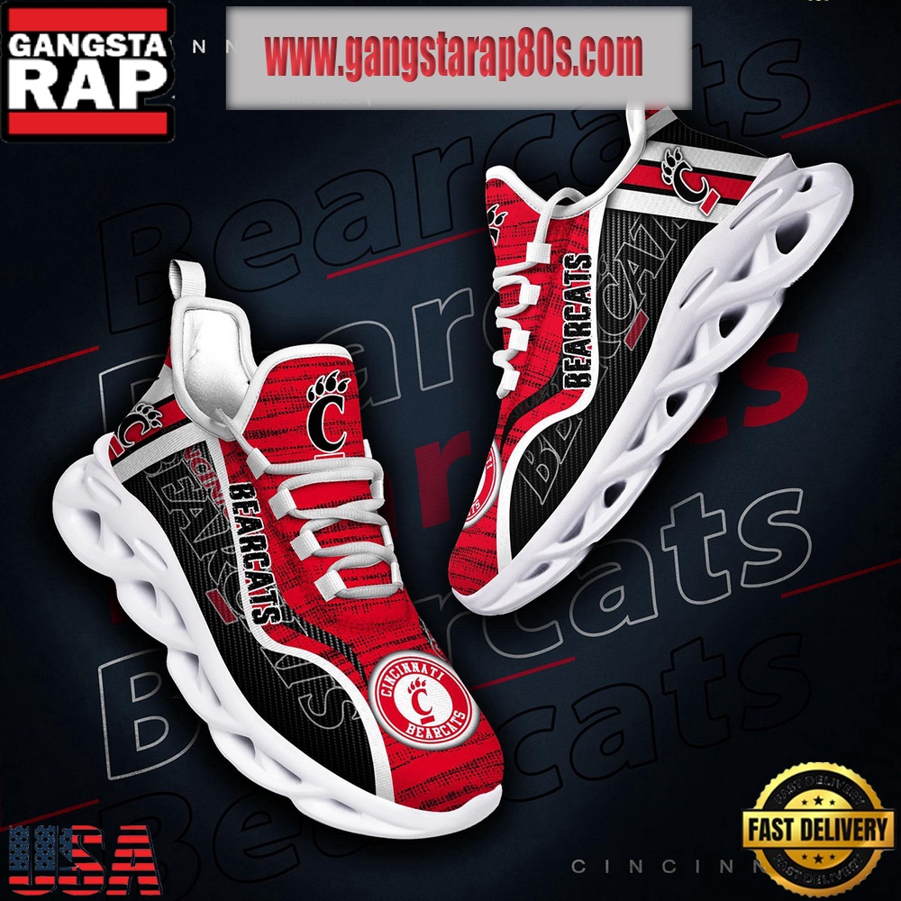 NCAA Cincinnati Bearcats New Design Max Soul Shoes Running Sneakers