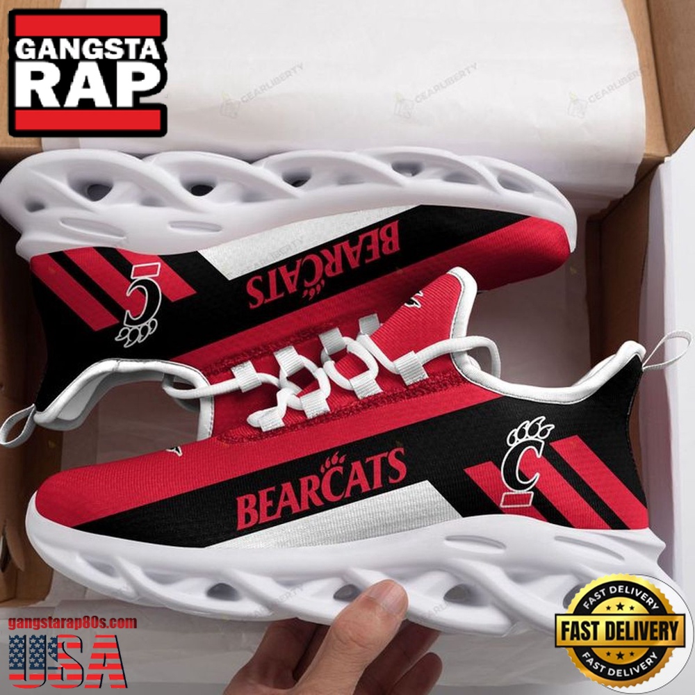 NCAA Cincinnati Bearcats Unique Design Max Soul Shoes Running Sneakers