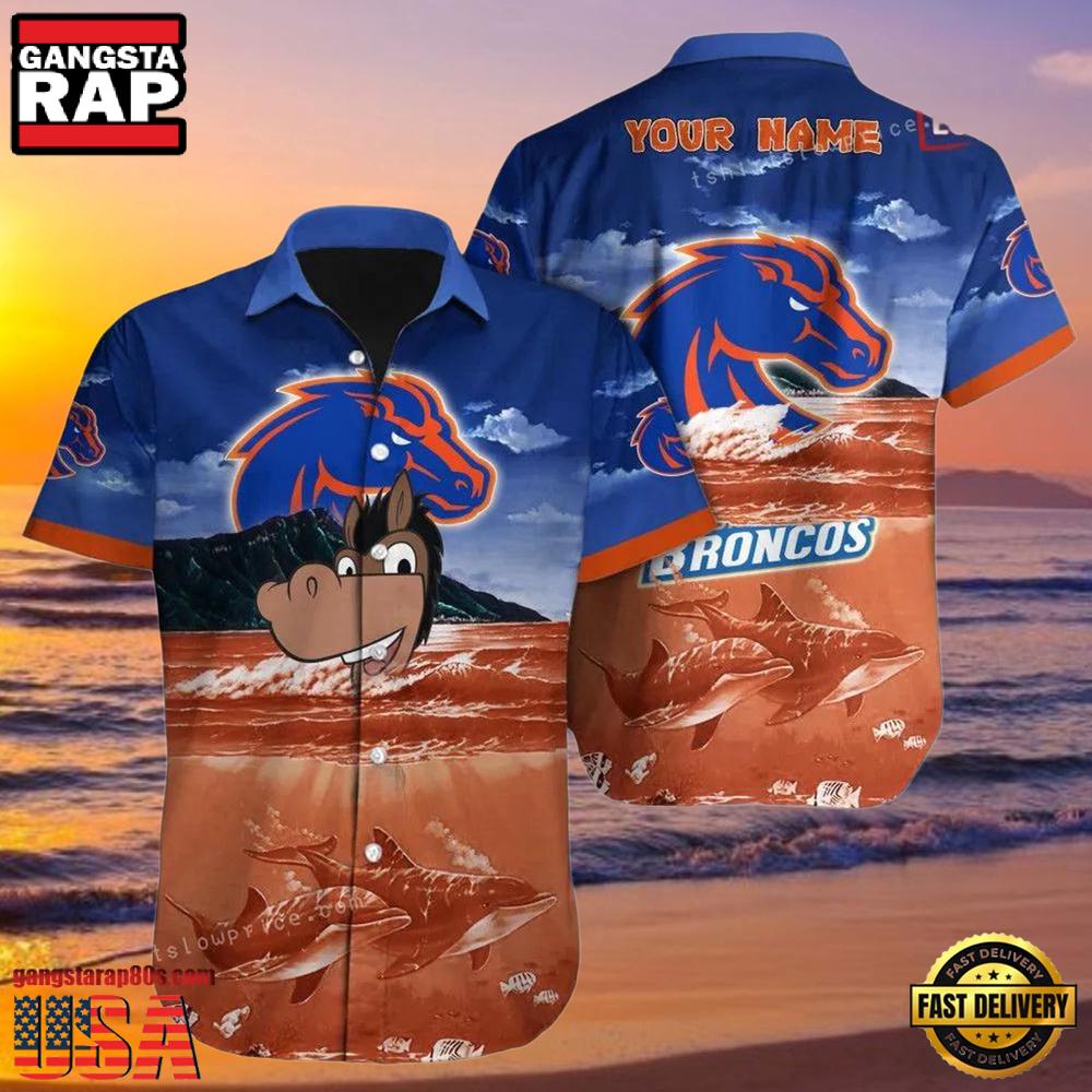 NCAA Custom Boise State Broncos Style Hot Trending Summer Aloha Hawaiian Shirt NCAA Custom Boise State Broncos Style Hot Trending Summer Aloha Hawaiian Shirt
