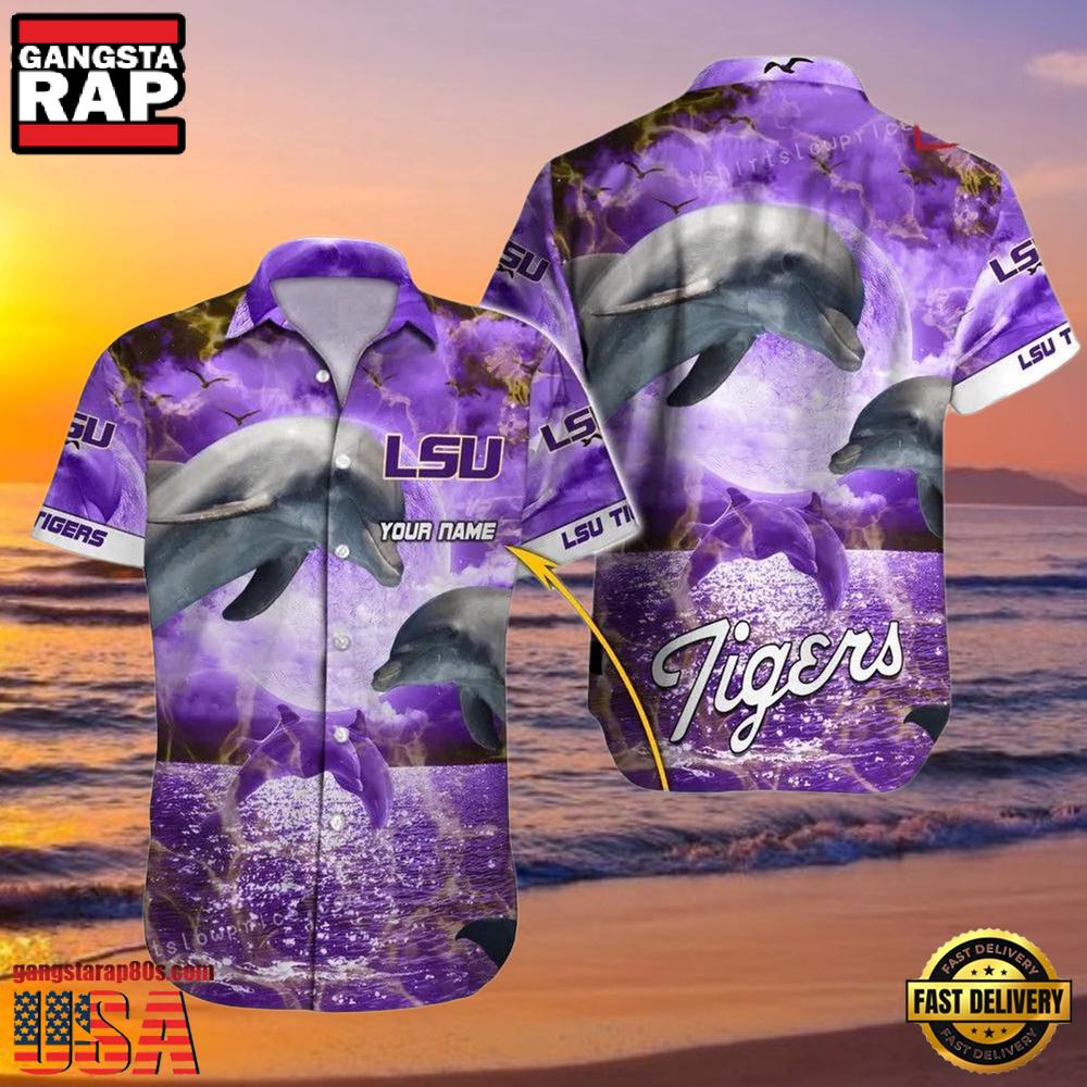 NCAA Custom Lsu Tigers Style Hot Trending Summer Aloha Hawaiian Shirt Cheap NCAA Custom Lsu Tigers Style Hot Trending Summer Aloha Hawaiian Shirt Cheap