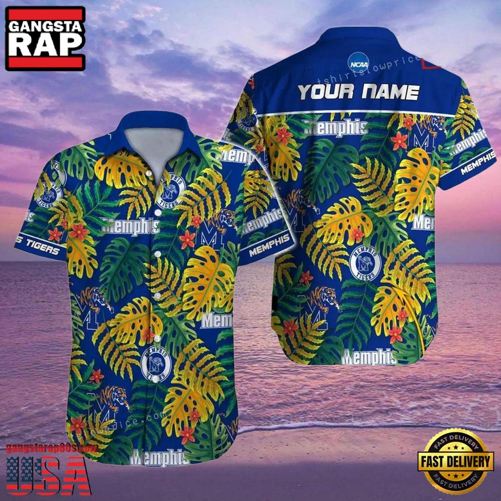 NCAA Custom Memphis Tigers Style Hot Trending Summer Aloha Hawaiian Shirt For Men And Women.jpg