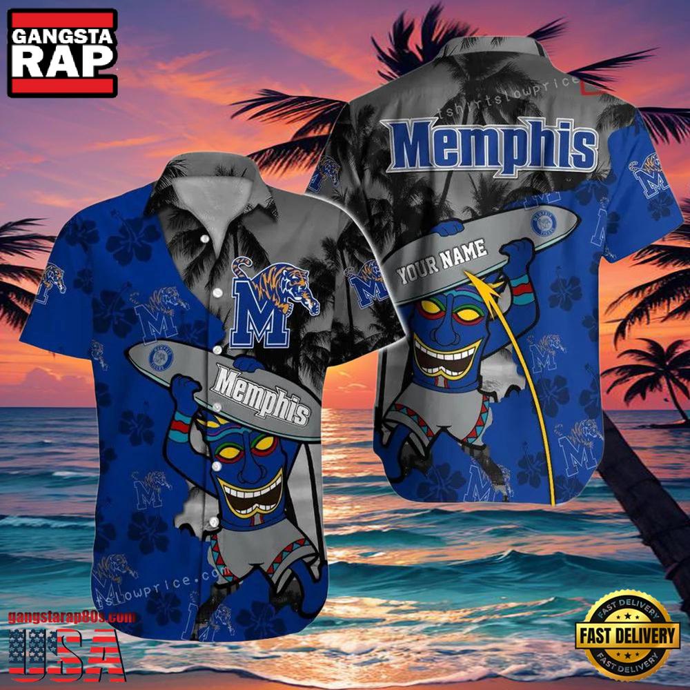 NCAA Custom Memphis Tigers Style Hot Trending Summer Aloha Hawaiian Shirt.jpg