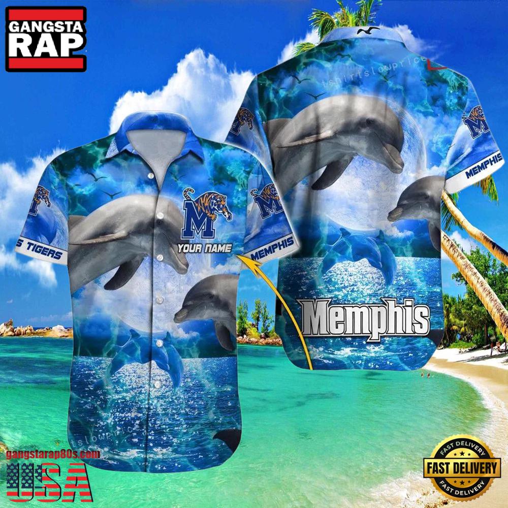 NCAA Custom Memphis Tigers Style Hot Trending Summer Aloha Hawaiian Shirts