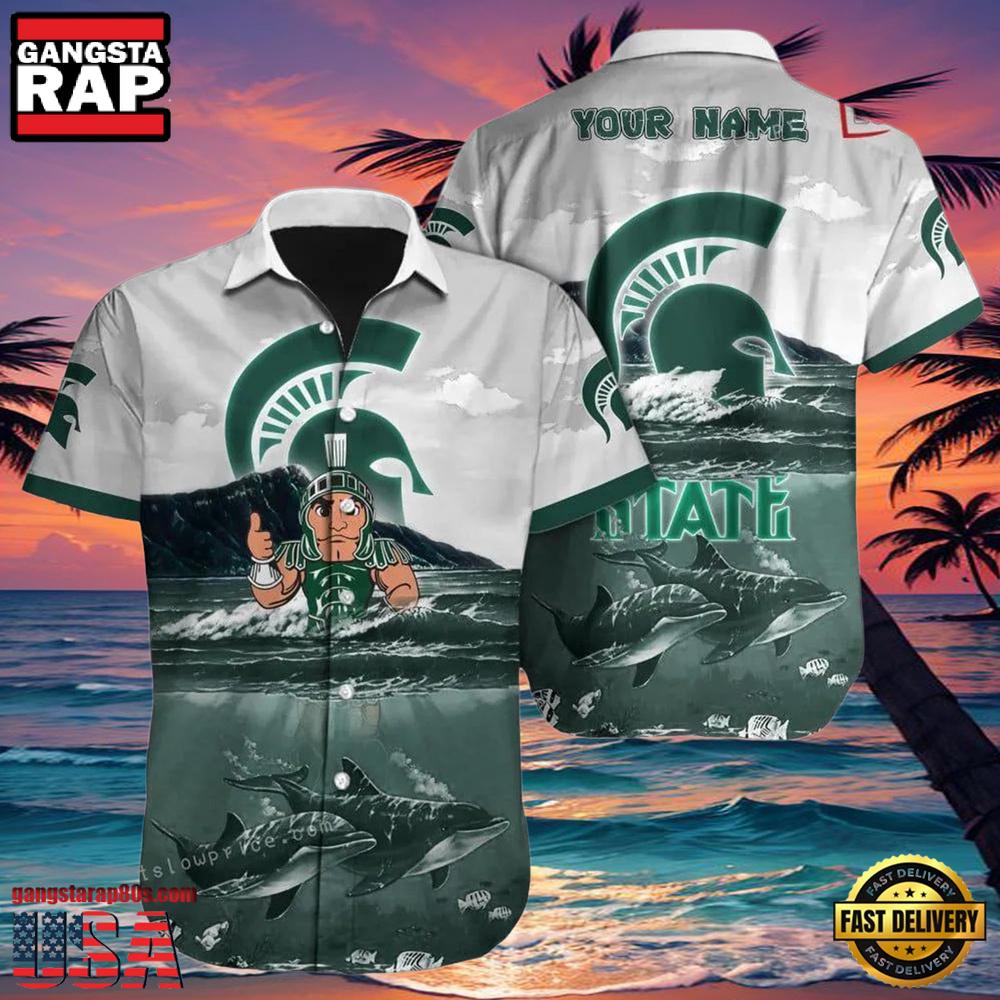 NCAA Custom Michigan State Spartans Style Hot Trending Summer Aloha Hawaiian Shirt.jpg
