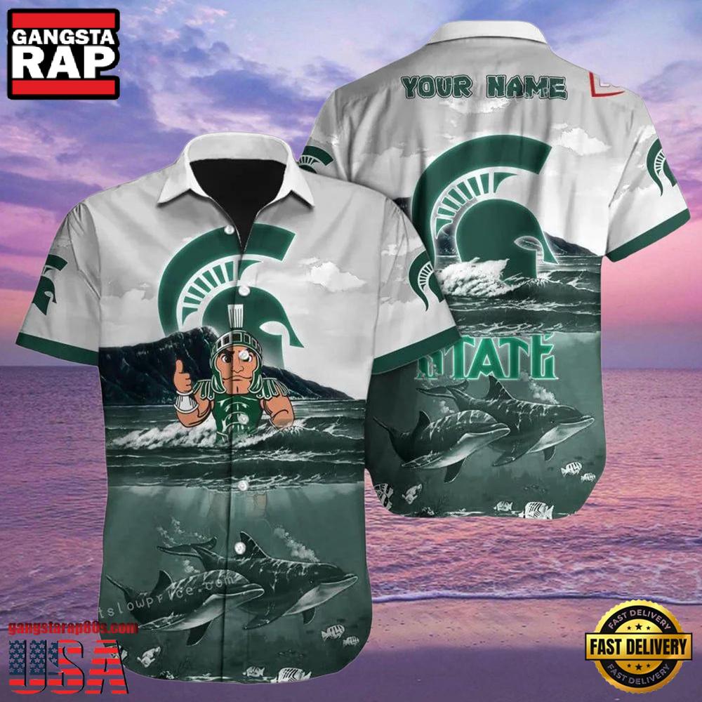 NCAA Custom Michigan State Spartans Style Hot Trending Summer Aloha Hawaiian Shirt.jpg